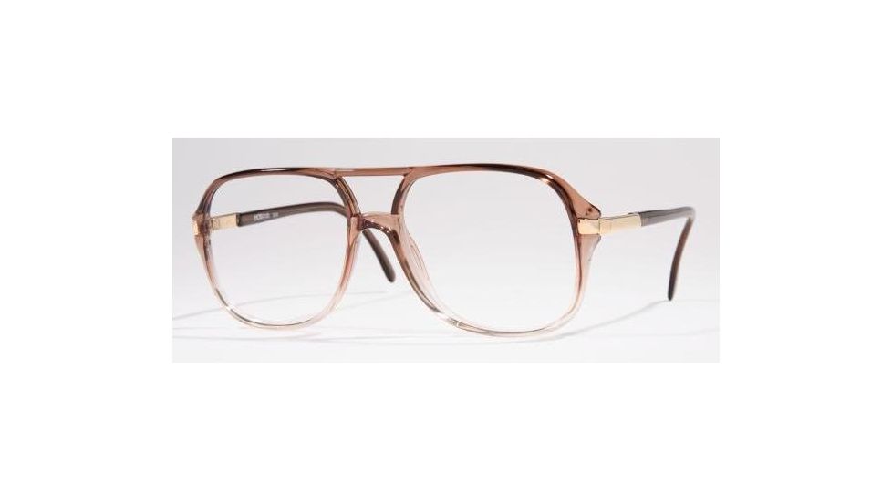 Luxottica LU 3514U Eyeglasses Styles A081 Brown On Transparent Frame w/Non-Rx 54 mm Lenses, A081-5420, Luxottica LU 3514U Eyeglasses Styles A081 Brown On Transparent Frame w/Non-Rx 54 mm Lenses