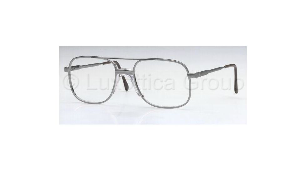 Luxottica METAL ? OPTICAL FRAME LU1020 Eyeglass Frames F203-5419 - Gunmetal 