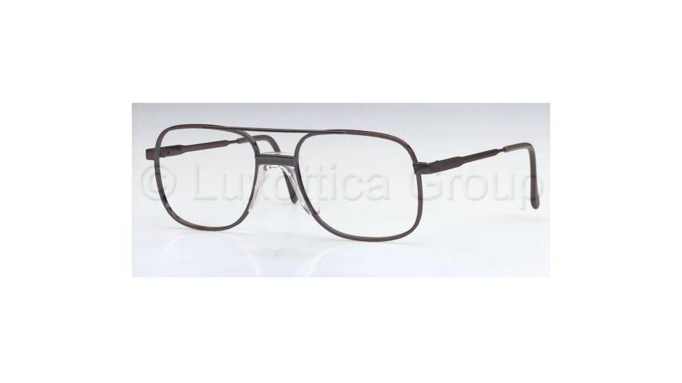 Luxottica METAL ? OPTICAL FRAME LU1020 Eyeglass Frames F222-5419 - Gunmetal 