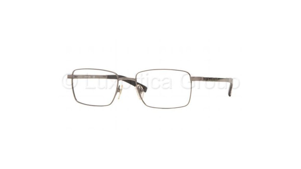 Luxottica Titanium LC 1407T Eyeglasses Styles - Gunmetal Frame w/Non-Rx 52 mm Diameter Lenses, 4014-5218