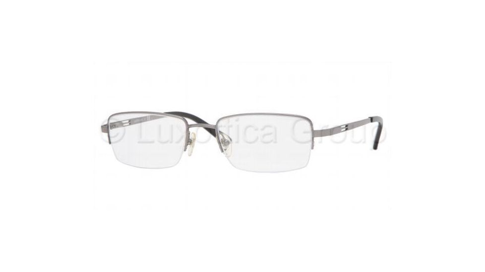 Luxottica Titanium LC 1421T Eyeglasses Styles - Gunmetal Frame w/Non-Rx 52 mm Diameter Lenses, 4014-5219