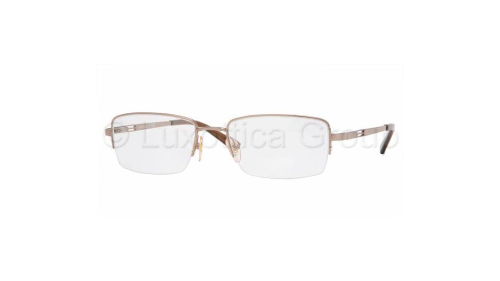 Luxottica Titanium LC 1421T Eyeglasses Styles - Light Copper Frame w/Non-Rx 52 mm Diameter Lenses, 4030-5219