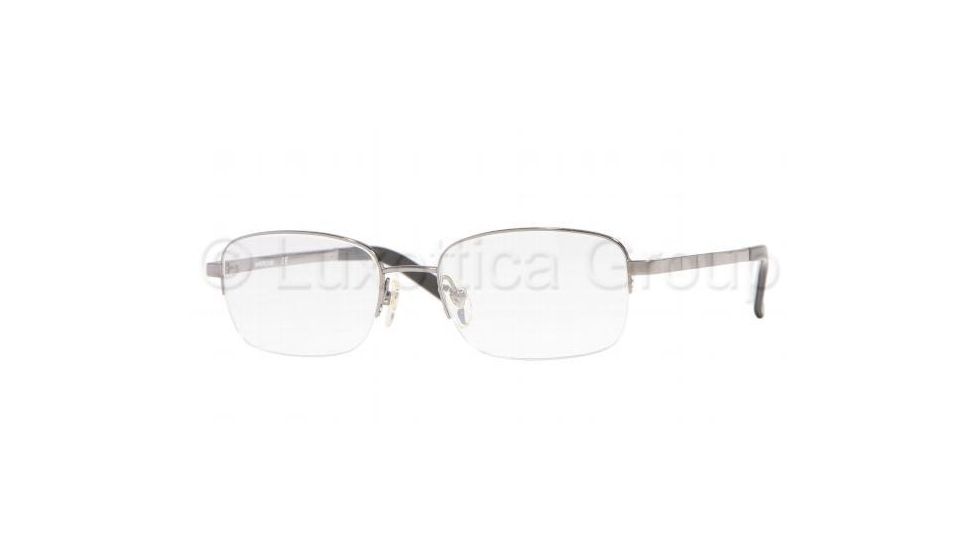Luxottica Titanium LC1397T Eyeglasses Styles - Gunmetal Frame w/Non-Rx 52 mm Diameter Lenses, 4014-5218