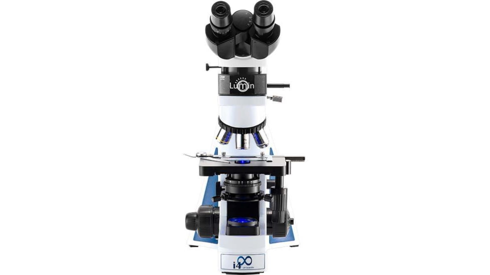 LW Scientific i-4 Microscope w/LUMIN Epi-Fluor Infinity PLAN Binocular Microscope, 490/510nm, LED, i4S-EPB4-iPL3