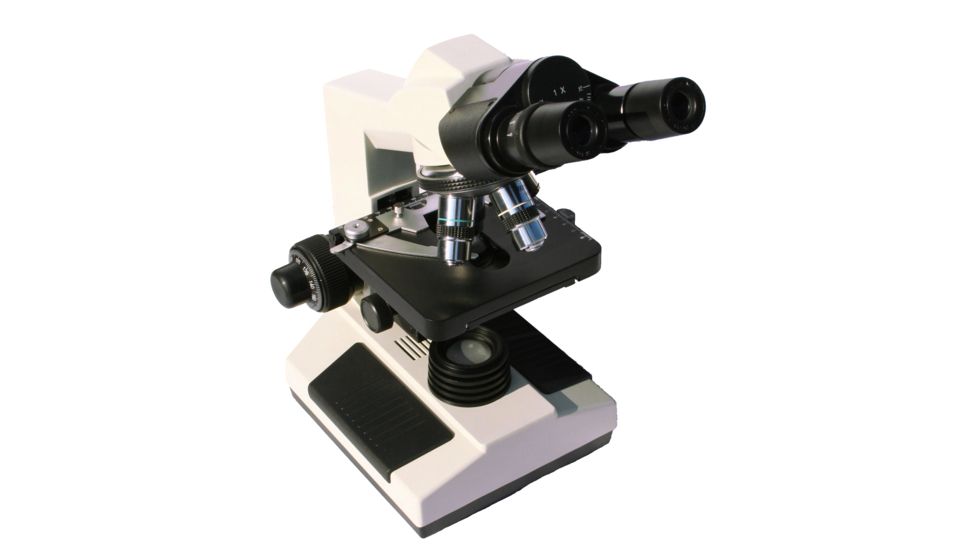 LW Scientific Revelation III Binocular Microscope with DIN Plan Objectives, LED, CREAM R3M-BN4A-DPL3