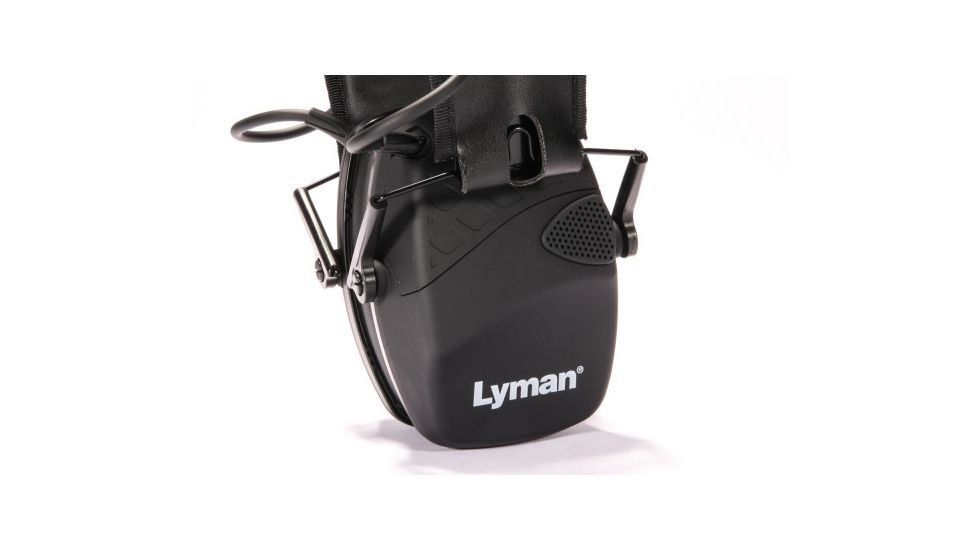 Lyman Electronic Hearing Protection, Black, 3010