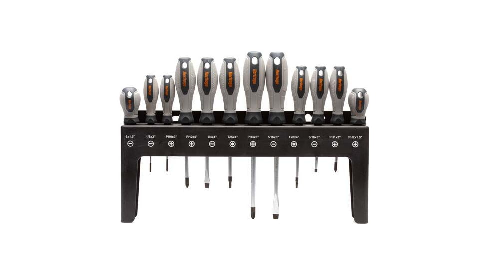Lyman Heritage Tools - 12 Piece Driver Set, Grey/Black, 7031260