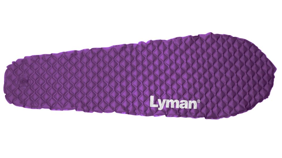 Lyman Lightweight Luxury Camping Mat, Purple, 3041