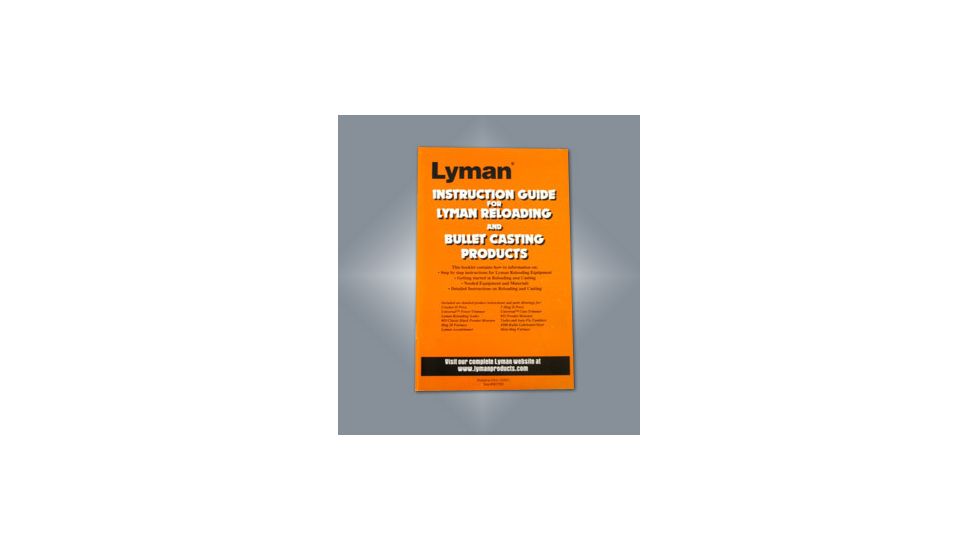 Lyman Reloading and Cast Bullet Users Guide 9837283