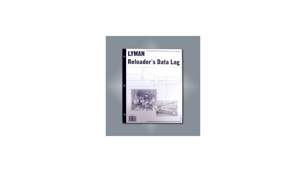 Lyman Reloading Data Log 9847261