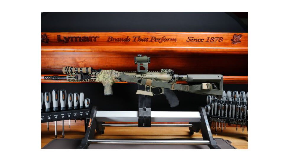 Lyman Revolution HD Heavy Duty Gun Vise, Black/Silver, 7832280