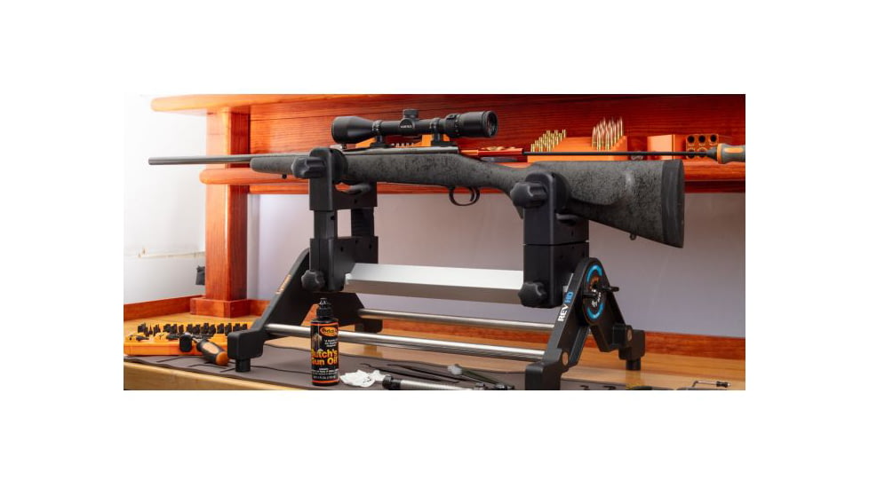 Lyman Revolution HD Heavy Duty Gun Vise, Black/Silver, 7832280