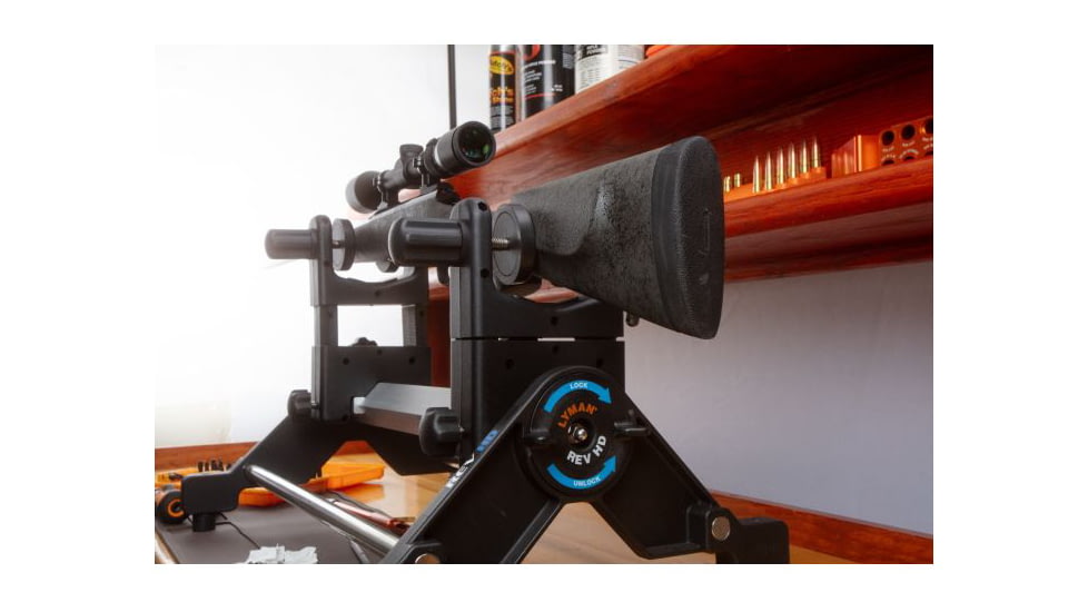 Lyman Revolution HD Heavy Duty Gun Vise, Black/Silver, 7832280