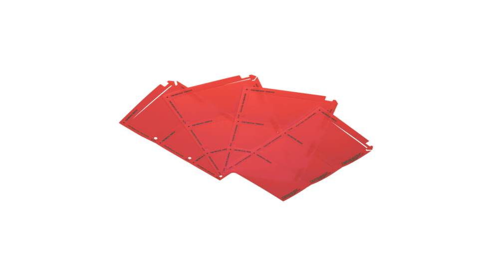 MacRay 188 Arrow Lock Identification Tags, RED, Pack of 150, 188 RED
