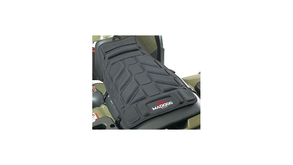 Coleman Mad Dog ATV Comfort Ride Seat Protector, 3 Quick Release Buckles, Black 2000012623