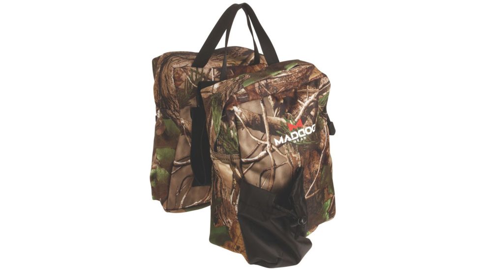 Coleman Mad Dog ATV Tank Top Saddle Bag,  Two Zippered Compartments, Polyester, RealTree APG Camo 2000012642