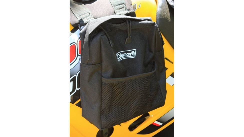 Coleman Mad Dog Tank Top ATV Saddle Bag, Black 2000012674
