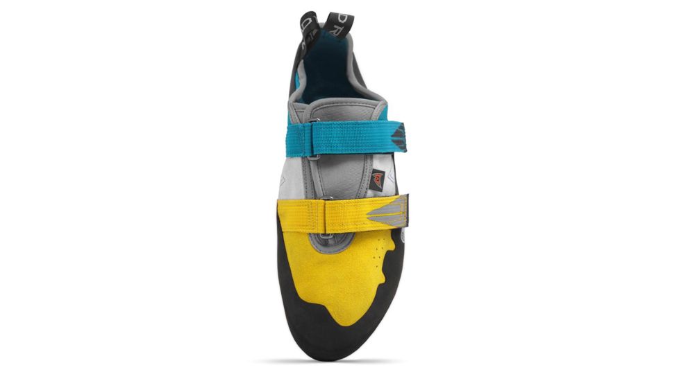 Mad Rock Agama Mens Climbing Shoes, Teal/Yellow, 8 US, 446080-80
