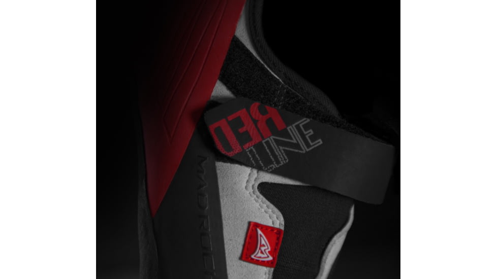 Mad Rock Redline Strap Climbing Shoes - Mens, Black/Red, 12.5, 493-12.5