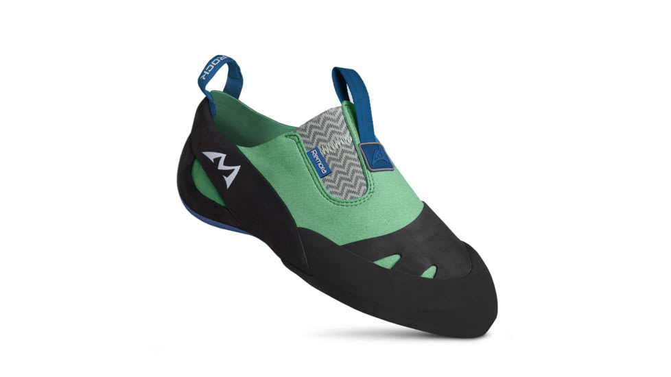 Mad Rock Remora LV Climbing Shoes, Green/Black, 8.5, 473085