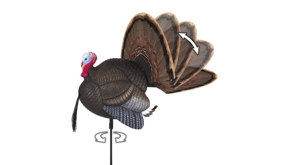 MAD Spin-N Strut Turkey Decoy, Brown, MD-735