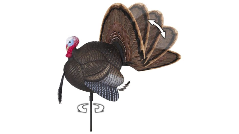 MAD Spin-N Strut Turkey Decoy, Brown, MD-735