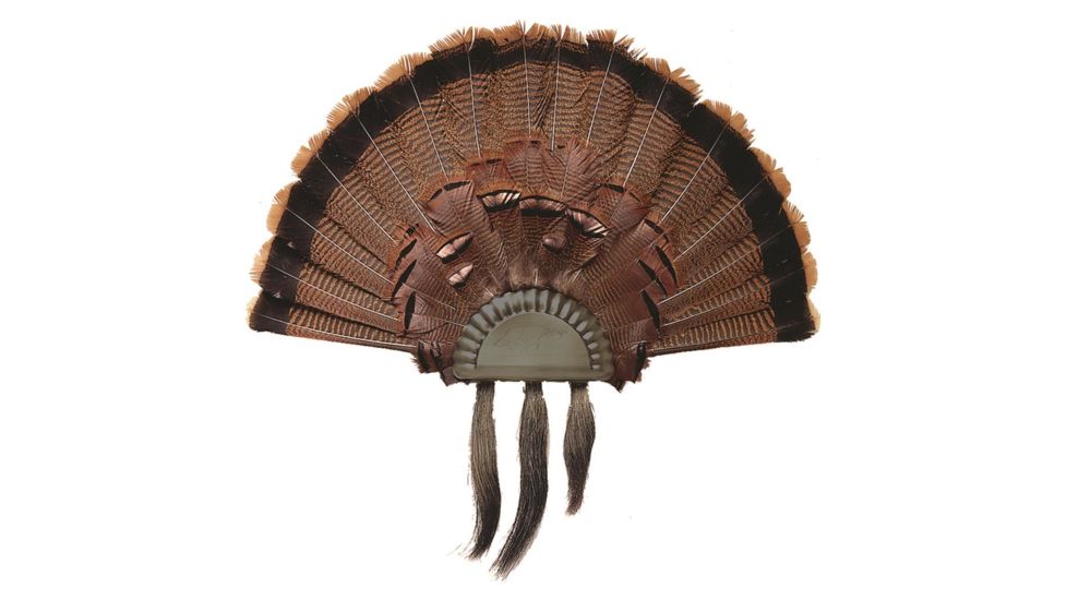MAD Turkey Fan Plaque Black, Black MD-3660