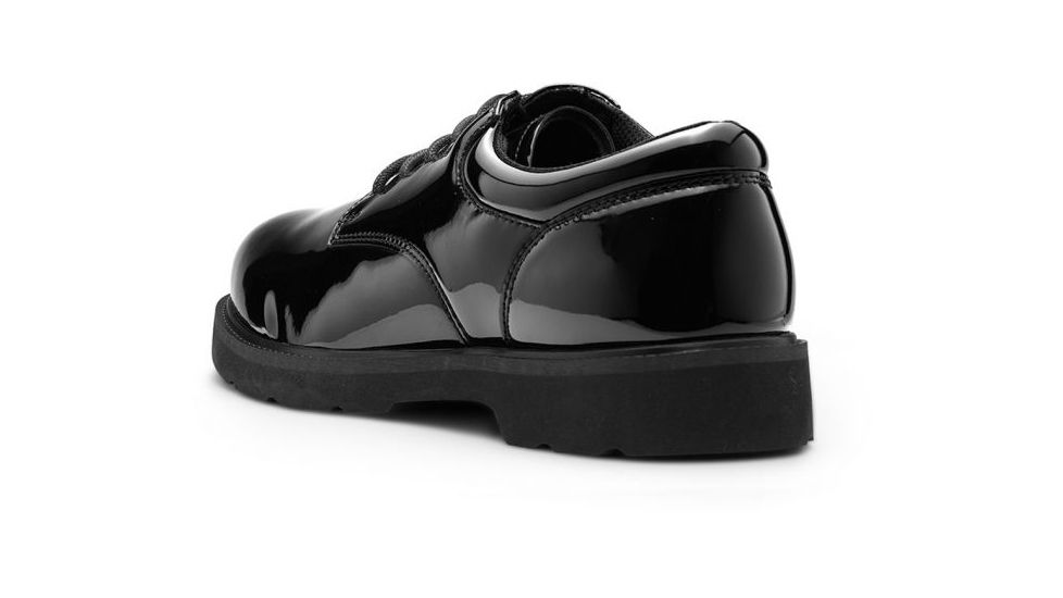 Maelstrom Gloss Duty Oxford Mens Shoe, Wide, 8.5, Black, 220-8.5W