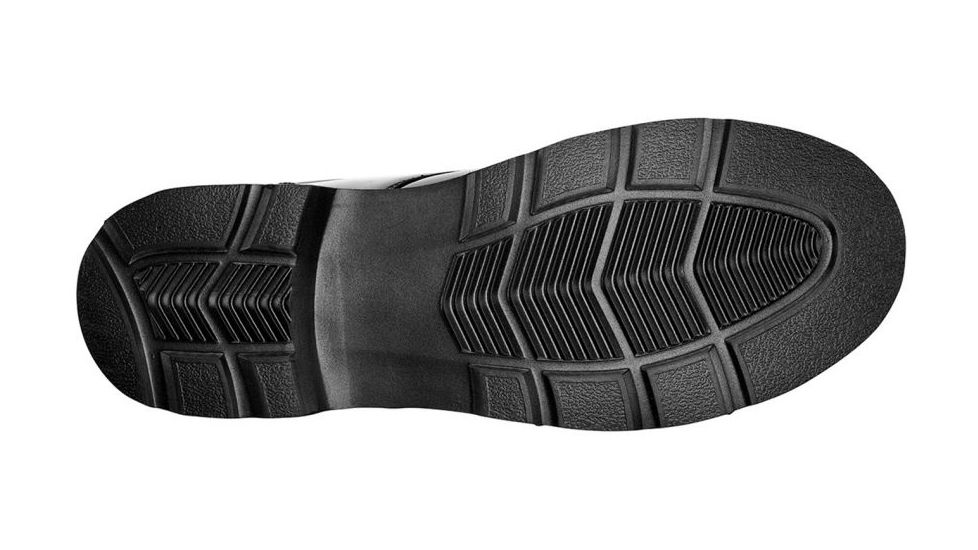 Maelstrom Gloss Duty Oxford Mens Shoe, Wide, 8.5, Black, 220-8.5W