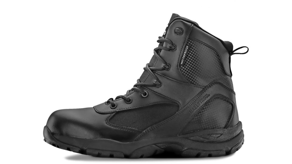 Maelstrom Tac Athlon Mens 6in Tactical Boot, Waterproof, Non-Insulated, Medium, 10, Black, 4160 WP-10M