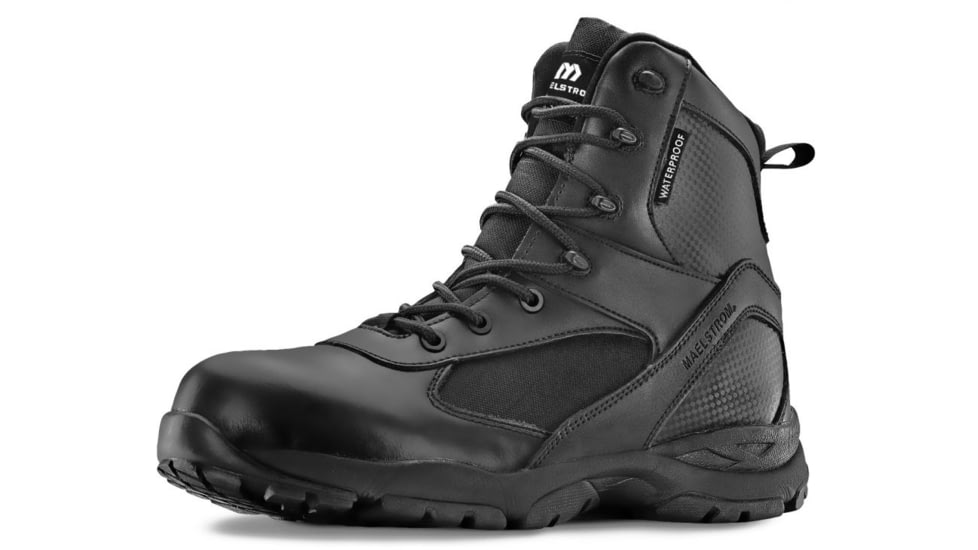 Maelstrom Tac Athlon Mens 6in Tactical Boot, Waterproof, Non-Insulated, Medium, 10, Black, 4160 WP-10M