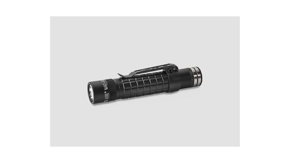 Maglite Mag-Tac Rechargeable LED Flashlight w/ Plain Bezel,Black,533 Lumens TRM1RE4