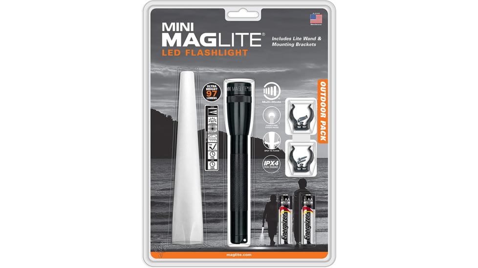 Maglite Mini Led Flashlight Adventure Pack - IP22TQG