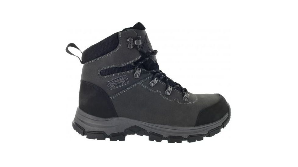 Magnum Mens Austin Mid ST WP Wide Boots, Charcoal, 11.5 - Wide 5550W-11.5-W