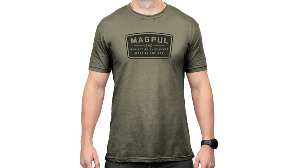 Magpul Industries Go Bang Parts Graphic T-Shirts - Men's, Cotton/Polyester Short Sleeve, Small, MAG1526-316-S