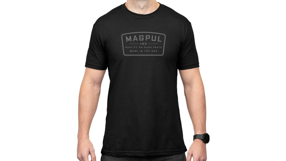 Magpul Industries Go Bang Parts Graphic T-Shirts - Men's, Black Cotton/Polyester Short Sleeve, 3XL, MAG1526-001-3XL