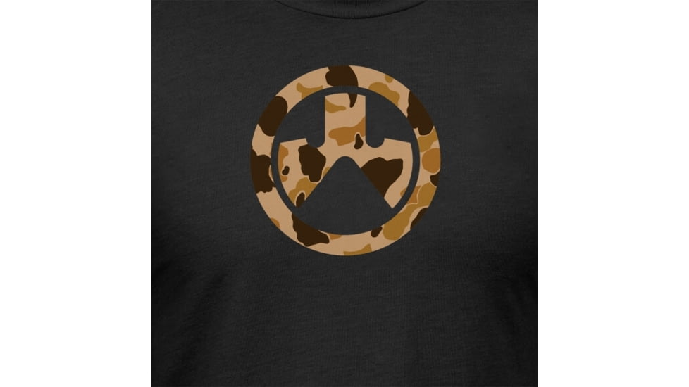 Magpul MAG1527-001-M Raider Camo Icon CVC Black Cotton/Polyester Short Sleeve M