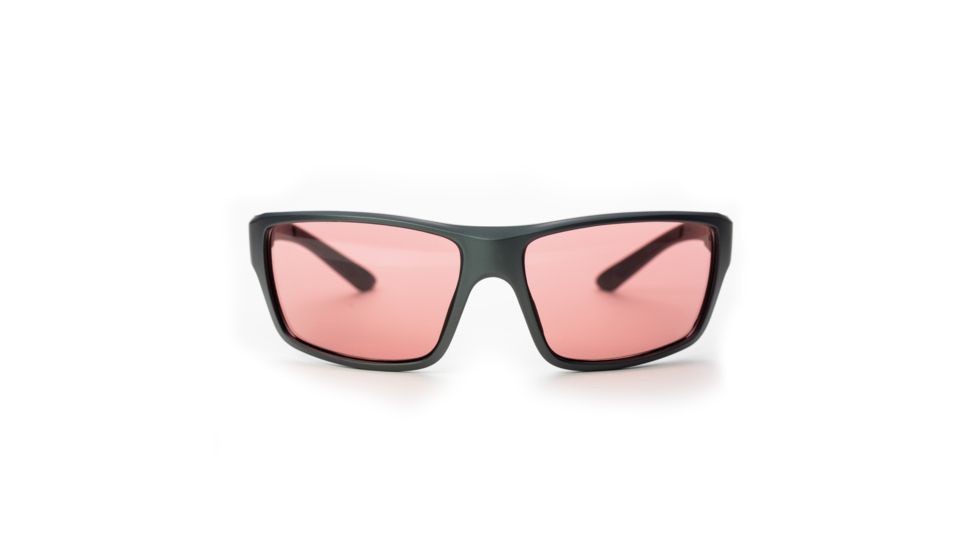Magpul Industries Summit Sunglasses w/Polycarbonate Lens, Matte Gray Frame, Rose Lens 250-028-024