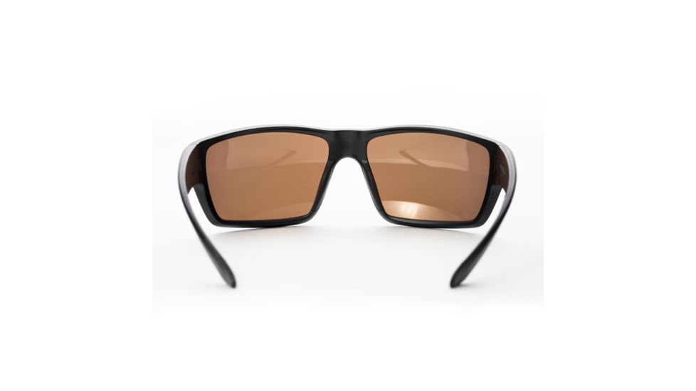 Magpul Industries Terrain Sunglasses w/Polycarbonate Lens, Matte Black Frame, Bronze Lens w/ Gold Lens Mirror 250-028-013