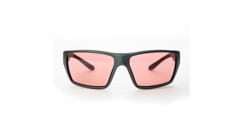 Magpul Industries Terrain Sunglasses w/Polycarbonate Lens, Matte Gray Frame, Rose Lens 250-028-014