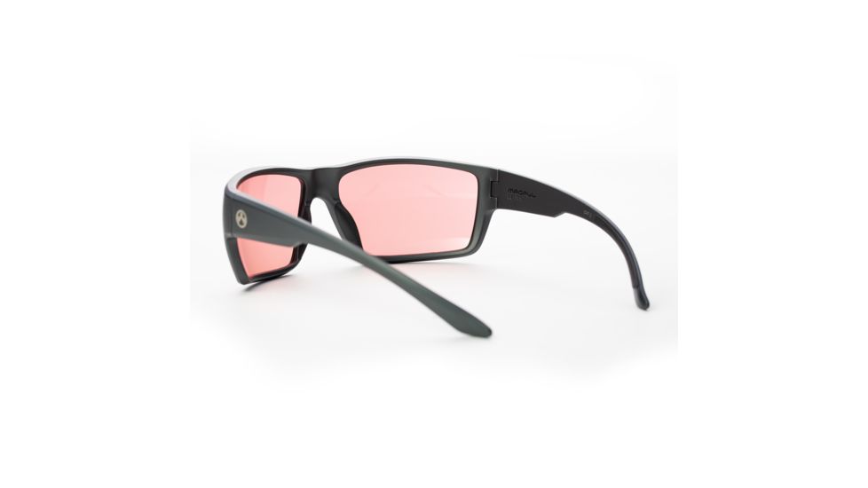 Magpul Industries Terrain Sunglasses w/Polycarbonate Lens, Matte Gray Frame, Rose Lens 250-028-014