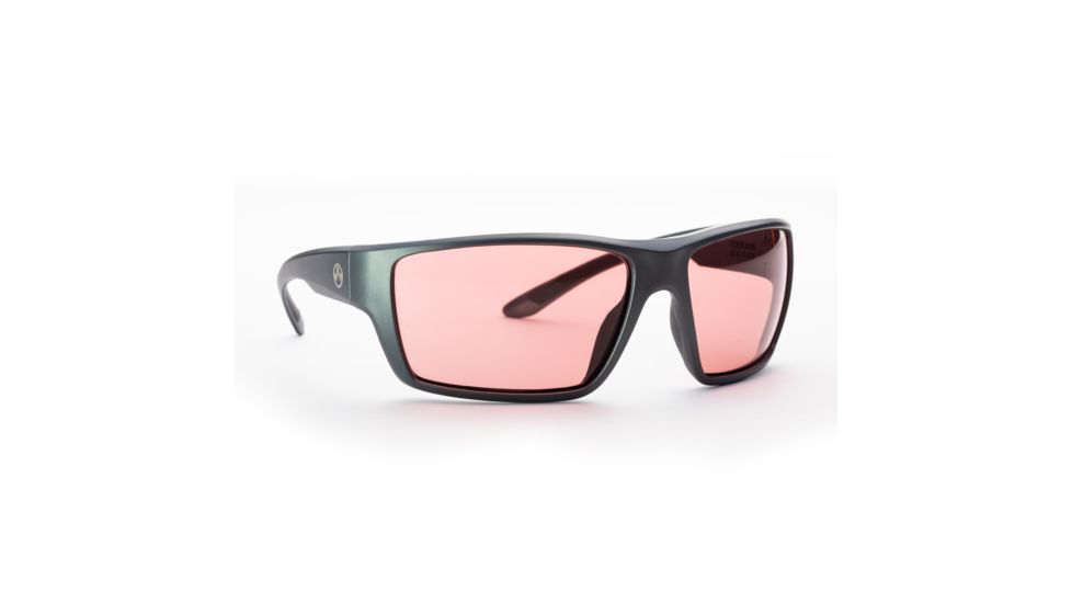 Magpul Industries Terrain Sunglasses w/Polycarbonate Lens, Matte Gray Frame, Rose Lens 250-028-014