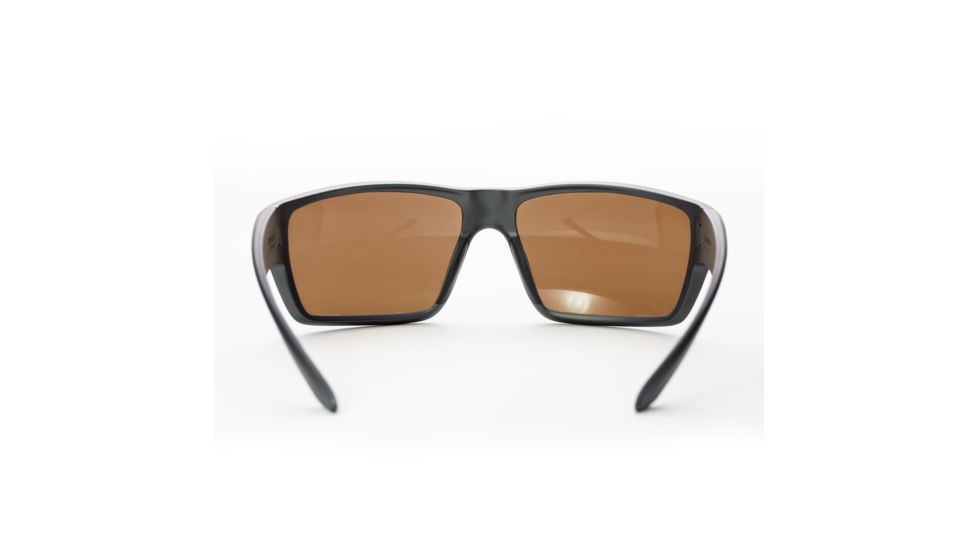 Magpul Industries Terrain Sunglasses w/Polycarbonate Lens, Matte Gray Frame, Bronze Lens w/ Gold Lens Mirror, 250-028-016