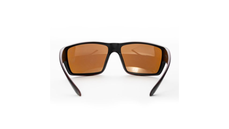 Magpul Industries Terrain Sunglasses w/Polycarbonate Lens, Tortoise Frame, Bronze Lens w/ Blue Lens Mirror, P 250-028-018