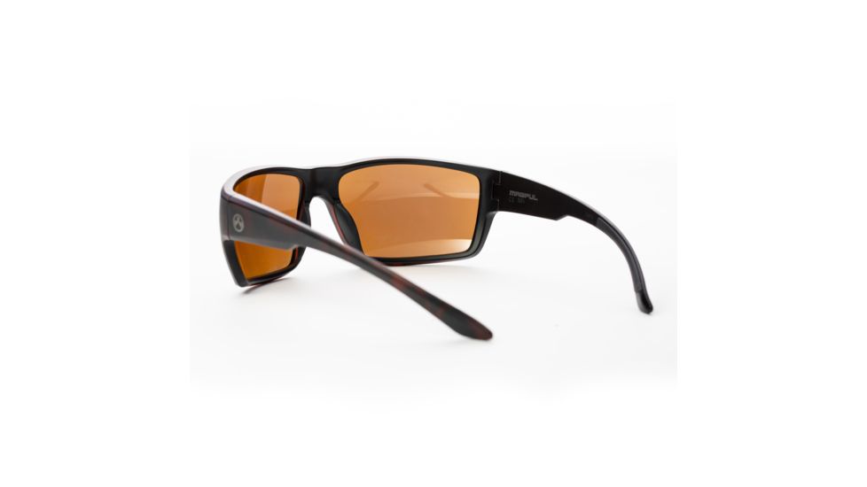 Magpul Industries Terrain Sunglasses w/Polycarbonate Lens, Tortoise Frame, Bronze Lens w/ Blue Lens Mirror, P 250-028-018