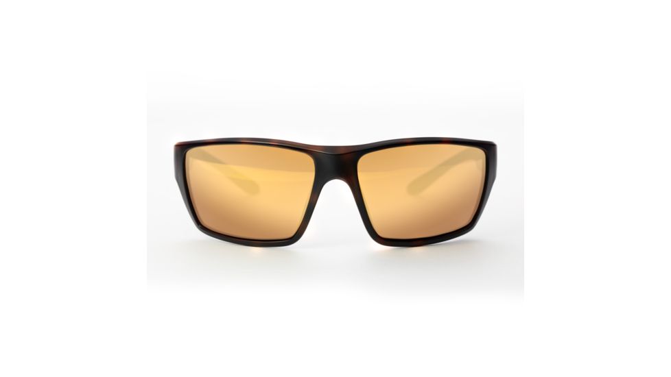 Magpul Industries Terrain Sunglasses w/Polycarbonate Lens, Tortoise Frame, Bronze Lens w/ Gold Lens Mirror, P 250-028-019