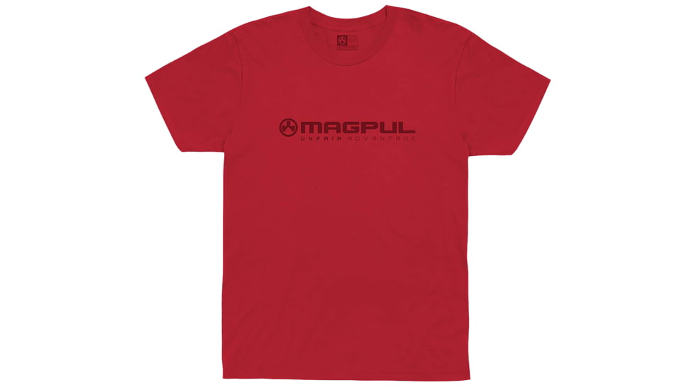 Magpul Industries Unfair Advatange Graphic T-Shirts - Men's, Red Cotton/Polyester Short Sleeve, XL, MAG1114-610