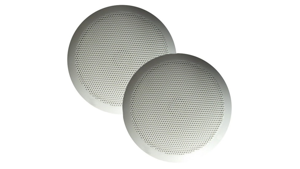 Majestic Global USA SPK50 Ultra Slim 5" Speakers 30W - White Pair 57409