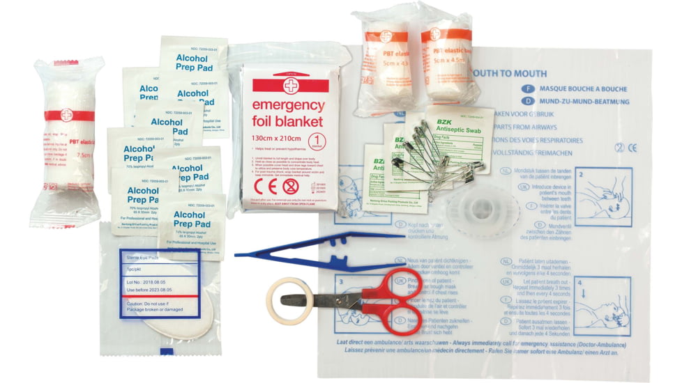 Major Outdoors Prevail General Purpose First Aid Kit, Large, 10-0246016094