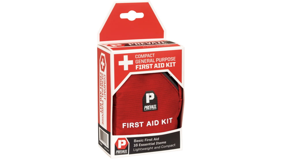 Major Outdoors Prevail General Purpose First Aid Kit, Small, 10-0244016092